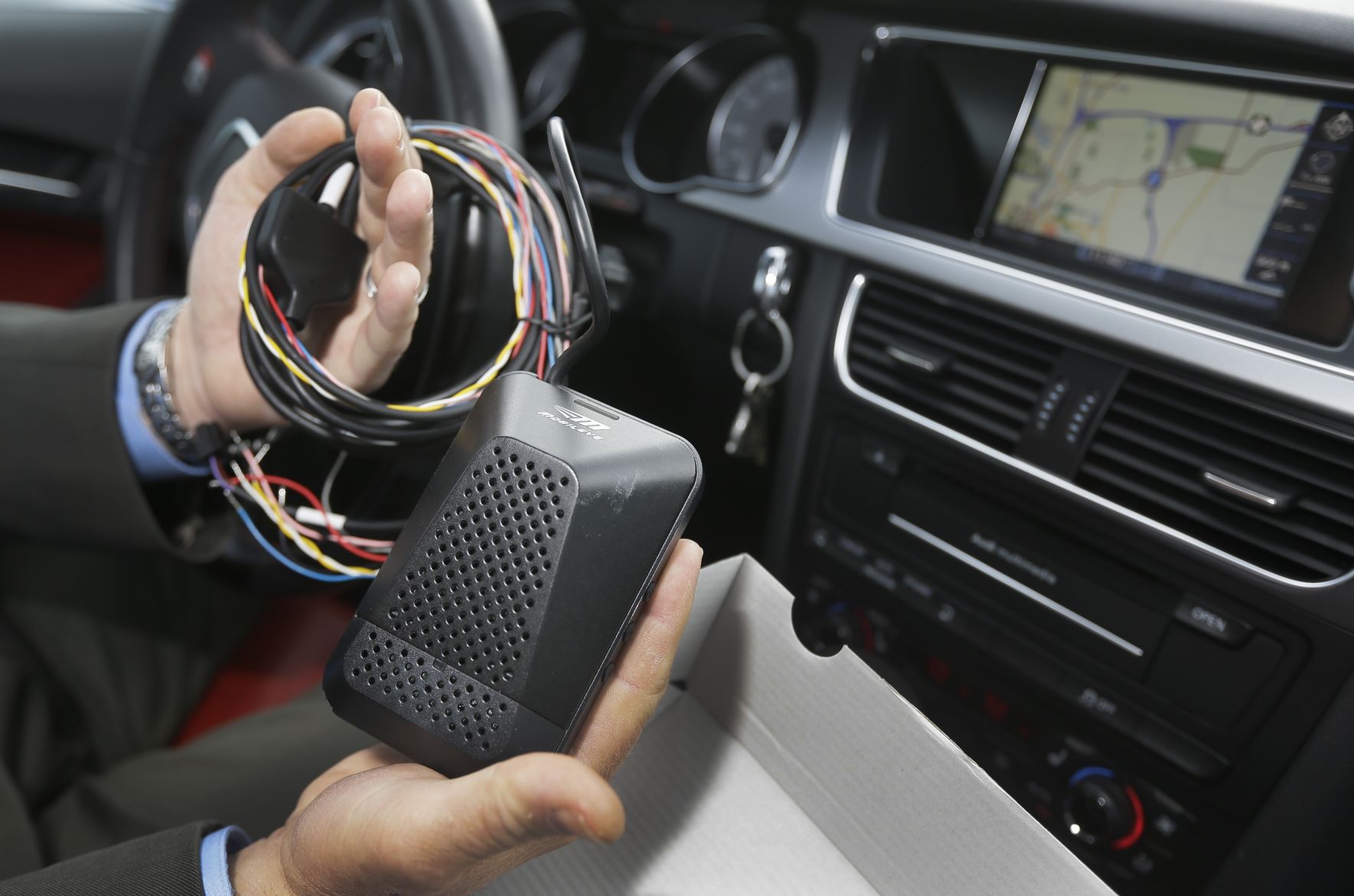 New tech, old car